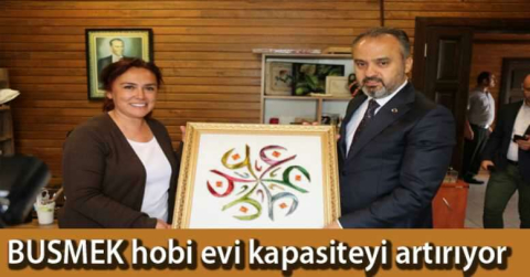 BUSMEK hobi evi kapasiteyi artırıyor