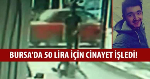 Bursa'da 50 lira için cinayet işledi!