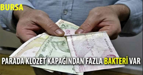 Parada klozet kapağından fazla bakteri var