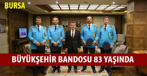 Büyükşehir Bandosu 83 yaşında