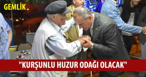 "Kurşunlu huzur odağı olacak"