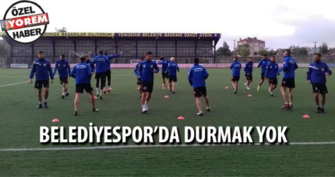 Belediyespor’da durmak yok