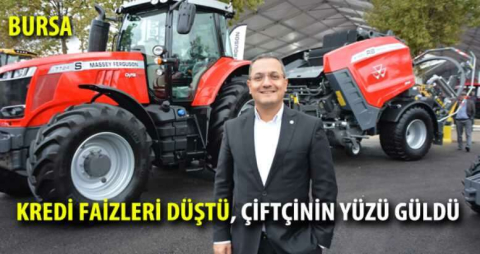 Kredi faizleri düştü, çiftçinin yüzü güldü