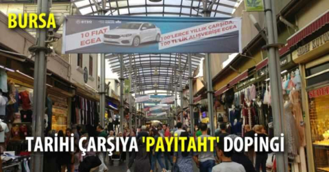 Tarihi çarşıya 'Payitaht' dopingi