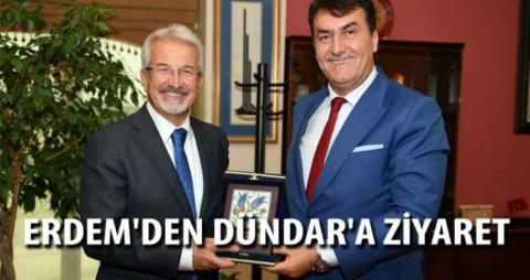 Erdem'den Dündar'a ziyaret