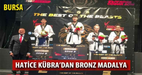 Hatice Kübra’dan bronz madalya