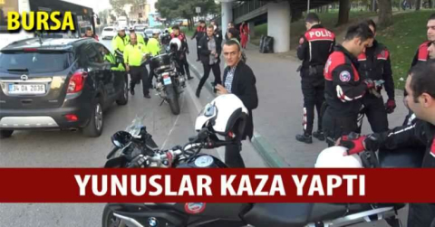 Yunuslar kaza yaptı