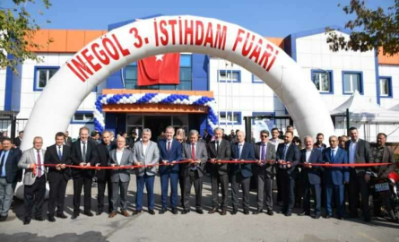 3. İnegöl İstihdam Fuarı başladı