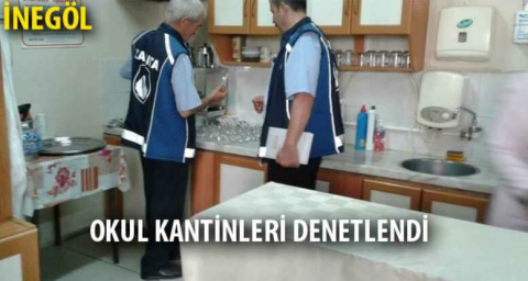 okullardaki denetimlerini titizlikle sağladı