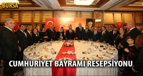 Cumhuriyet Bayramı resepsiyonu