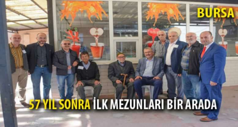 Eski mezunlar yarım asır sonra buluştu