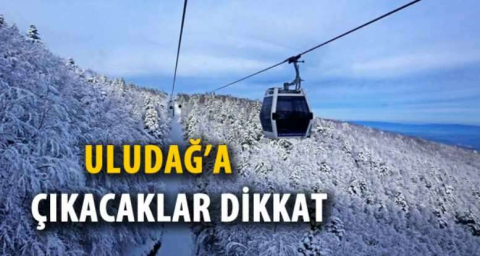 Teleferiğe şiddetli rüzgar engeli