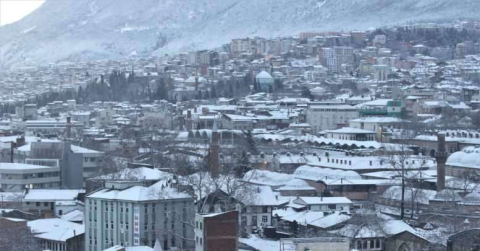 Bursa beyaza büründü