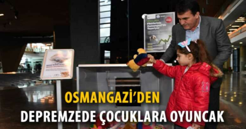 Depremzede çocukların yüzü gülecek