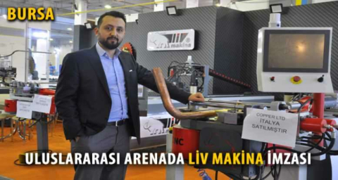 Uluslararası arenada Liv Makina imzası