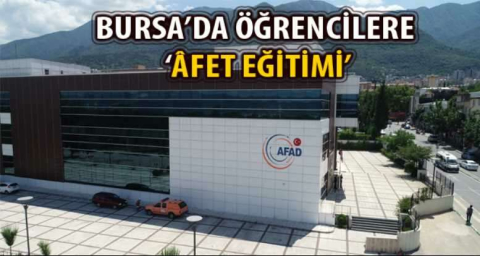 Öğrencilere ‘âfet eğitimi’