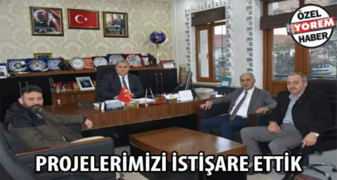 PROJELERİMİZİ  İSTİŞARE ETTİK