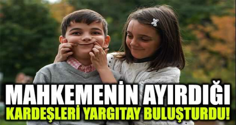 Yargıtay’dan kardeş görme kararı