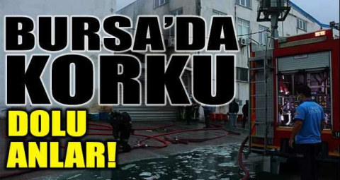 Bursa'da yangın