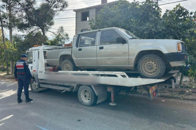 Jandarmadan tescilsiz ve plakasız araçlara uygulama