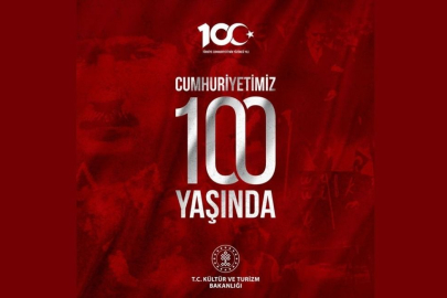 Kültür ve Turizm Bakanlığı, Cumhuriyetin 100. yılını kutladı