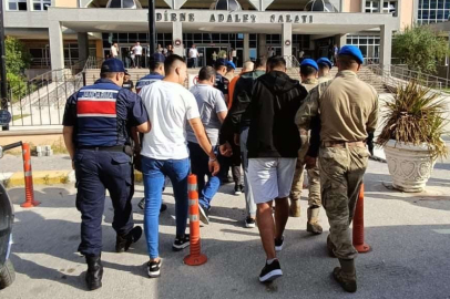 Orada bir haftada 481 göçmen ve 11 organizatör yakalandı