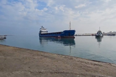 Türkiye'nin Gazze için gönderdiği yardım gemisi Mısır'a ulaştı