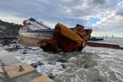 Zonguldak'ta kaybolan kuru yük gemisi battı!