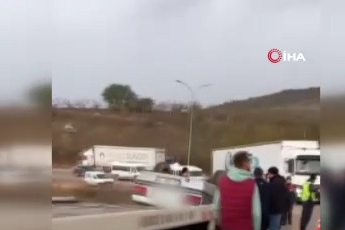 Bursa’da kontrolden çıkan otomobil takla attı: 1 yaralı