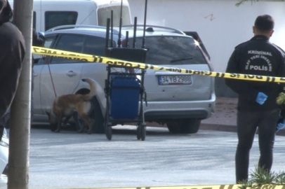 Ateş açılarak durdurulan araç polisi alarma geçirdi