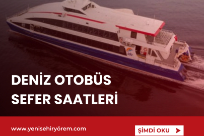 Bursa deniz otobüsü seferleri