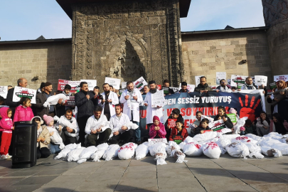 Hekimlerden Filistin için "sessiz yürüyüş"