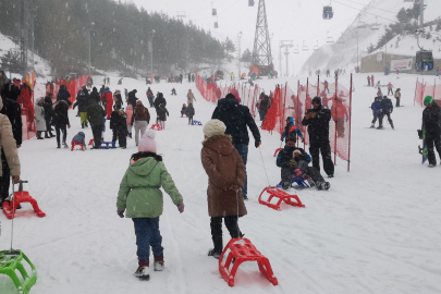 Palandöken’de kayak coşkusu