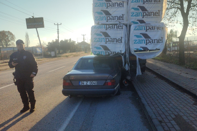 Korkunç trafik kazası! Genç işadamı tıra arkadan çarptı