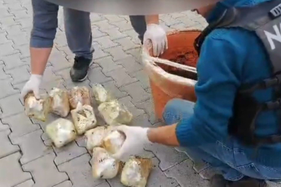 46 kilo 700 gram uyuşturucu çıktı