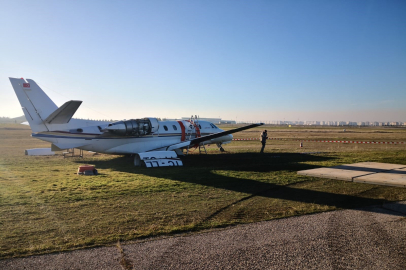 Cessna tipi özel jet kaldırıldı!