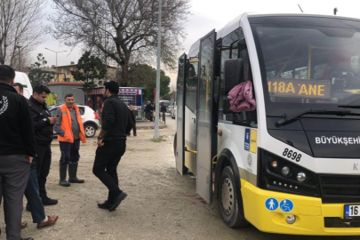 Durak harici durmayan şoföre bıçaklı saldırı