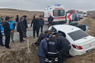 Çorum Alaca İlçesi'nde Meydana Gelen Trafik Kazası