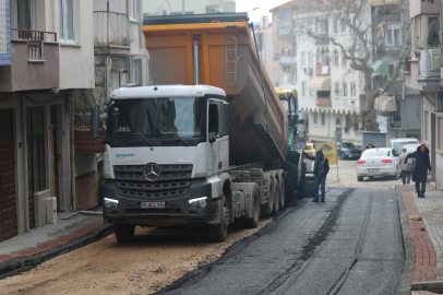 Gemlik Belediyesi’nden Alemdar Caddesi’ne estetik dokunuş