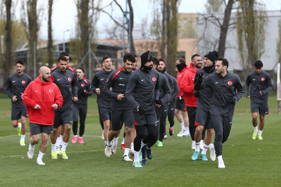 A Milli Takım, Avusturya maçı hazırlıklarını sürdürdü