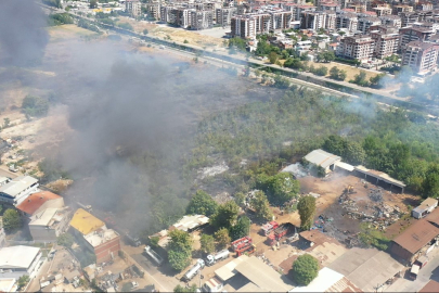 Bursa'da korkutan yangın